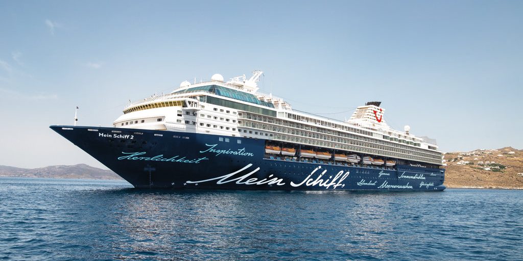 Tui Cruises Die Neue Mein Schiff 2 Hat Zum Ersten Mal