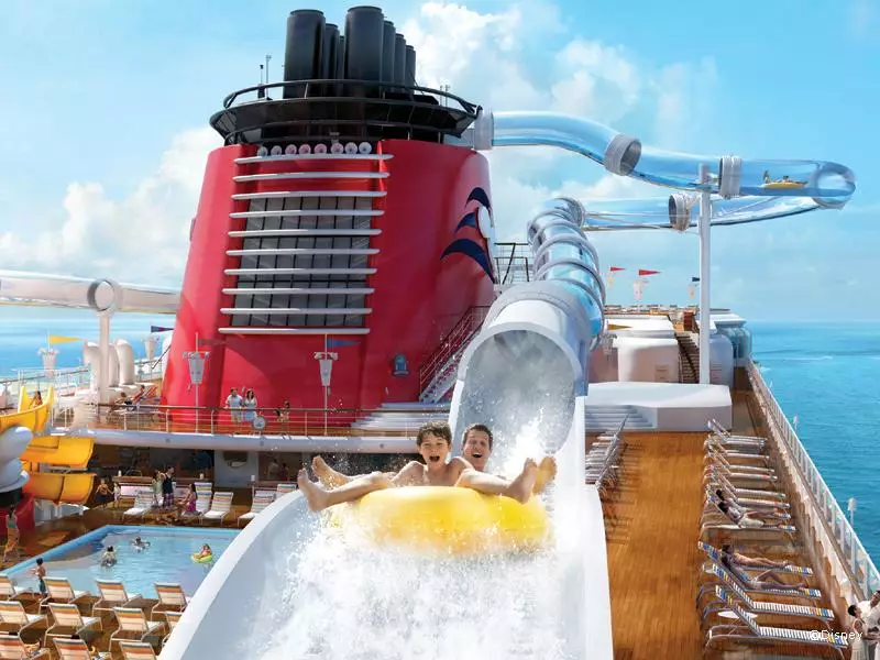 Disney Wasserrutsche