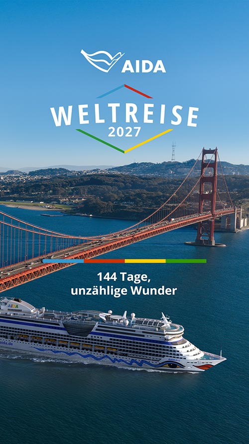 Weltreise 2027 aida
