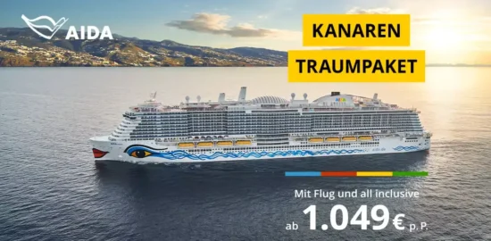 Traumpaket Kanaren mit AIDAcosma